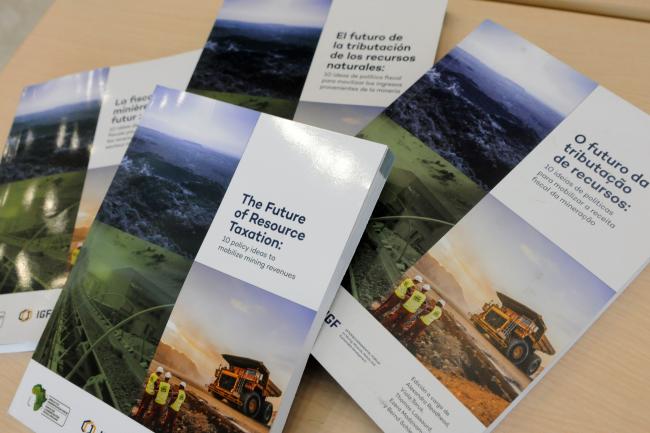 Book 'The Future of Resource Taxation: 10 Policy Ideas to Mobilize Mining Revenues'