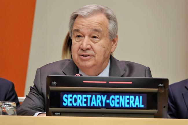 UN Secretary-General António Guterres