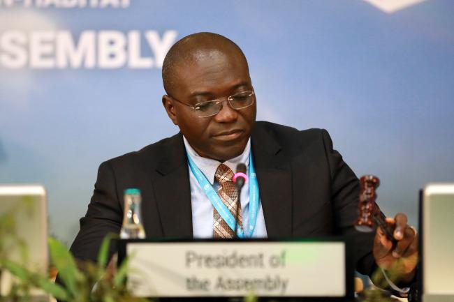 Vice-President of the UN-Habitat Assembly Martin Adjei-Mensah Korsah, Ghana