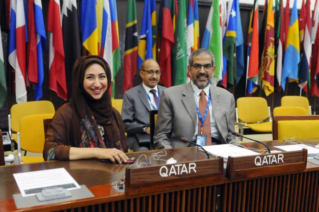 Delegates from Qatar