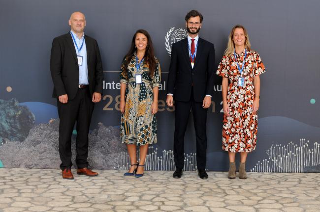 (L-R) Laurens de Jonge, Meggie Salomonsz, Tom Diederen, and Emma van den Boogaard, the Netherlands, the Netherlands