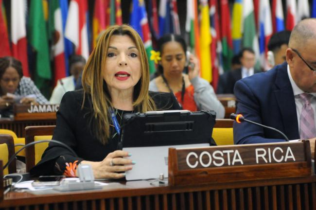 Gina Guillén Grillo, Costa Rica - ISA-28 Assembly - 26Jul2023 - Photo ...