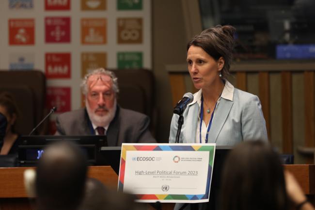 Kelly Ann Naylor, Lead Author, SDG 6 Synthesis Report 2023 on Water and Sanitation