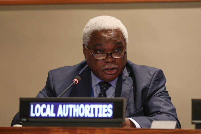 Jean Pierre Elong Mbassi, Secretary General, United Cities and Local Governments (UCLG), Africa