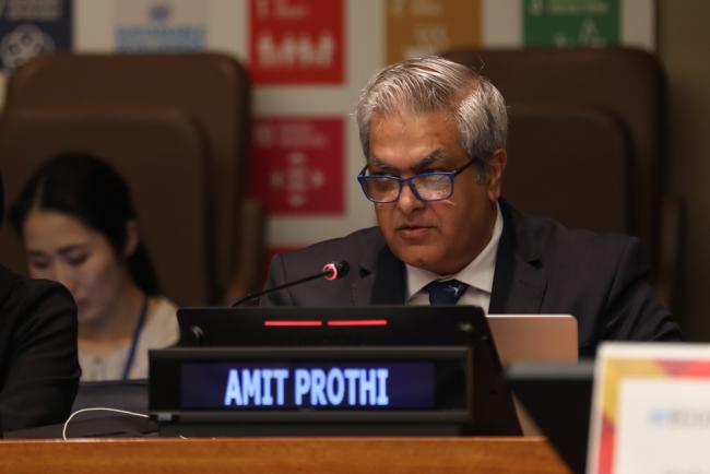Amit Prothi, Director General, Coalition for Disaster Resilient Infrastructure