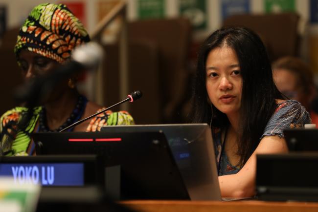 Yoko Lu, Women’s Major Group and Major Group for Children and Youth (MGCY)