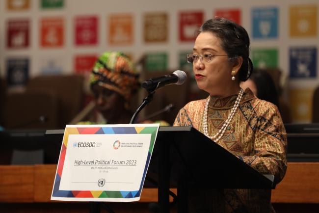 Armida Salsiah Alisjahbana, Executive Secretary, UN Economic and Social Commission for Asia and the Pacific (ESCAP)