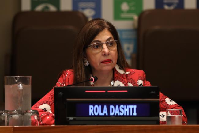 Rola Dashti, Executive Secretary, UN Economic and Social Commission for Western Asia (ESCWA)