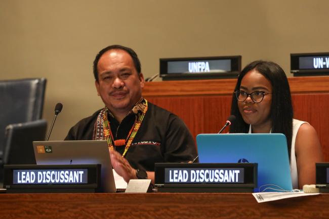 Adrian Lasimbang, Right Energy Partnership with Indigenous Peoples, Malaysia, and Mishell Naomi Cabezas Vilela, Merchan Law Firm, Ecuador