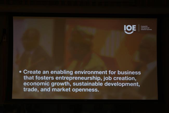 A video presentation during the session highlights key points to help turn the tide for the achievement of the SDGs