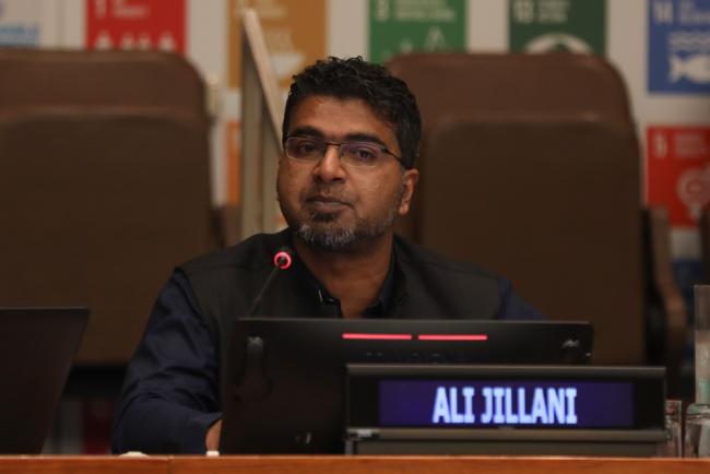 Ali Jillani, Vice Chair, Karachi Research Chair (KRC), Asia Pacific