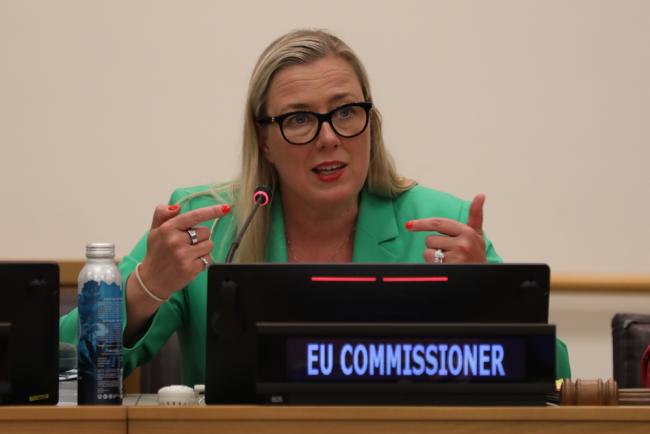 Jutta Urpilainen, European Commissioner for International Partnerships