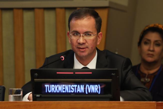 Serdar Jorayev, Minister of Finance and Economy, Turkmenistan