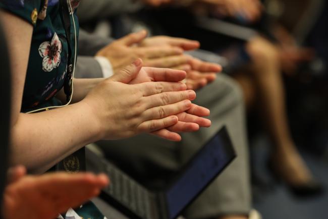 Delegates applaud the efforts made at HLPF 2023