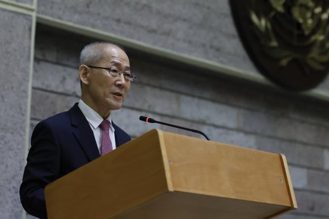 IPCC Chair Hoesung Lee 