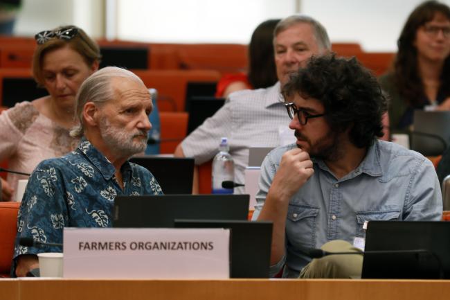 Guy Kastler and Stefano Mori, Farmers' Organization