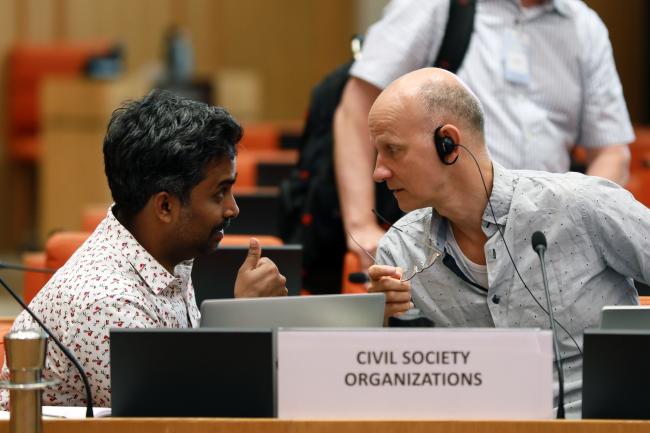 Nithin Ramakrishnan and François Meienberg, Civil Society