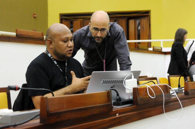 Joey Tau and Sebastian Losada, Greenpeace International