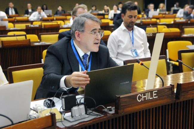 José Antonio Cabedo, Chile