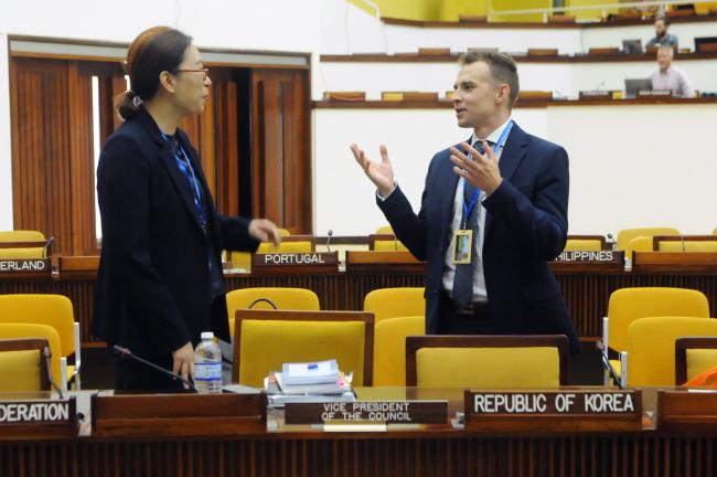 Jung Eun Kim, Republic of Korea, and Bartosz Jasinski, Poland