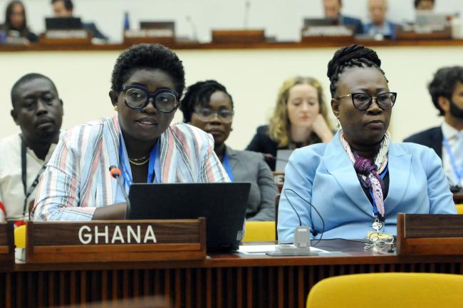 Khalila Hackman and Jane Gasu Aheto, Ghana