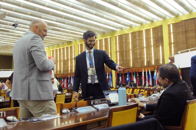 Laurens de Jonge and Tom Diederen, the Netherlands, and Clement Yow Mulalap, Federated States of Micronesia