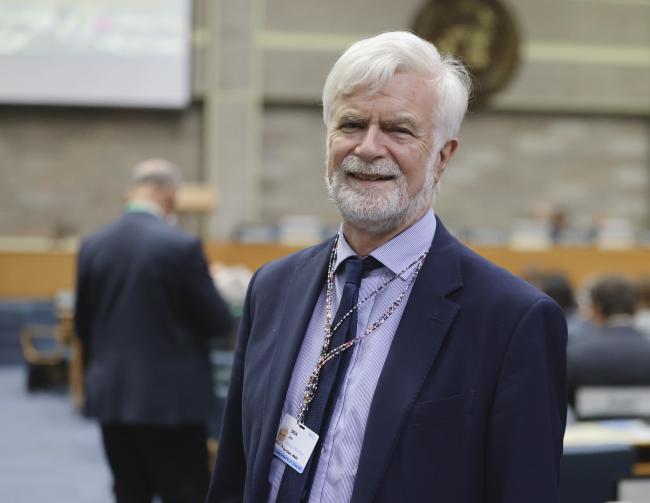 Newly elected IPCC Chair Jim Skea 