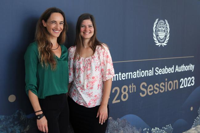 Patricia Esquete, Deep Ocean Stewardship Initiative (DOSI), and Klaudija Cremers, Institute for Sustainable Development and International Relations (IDDRI)