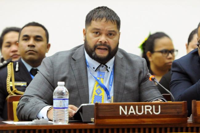 Russ Kun, President of Nauru
