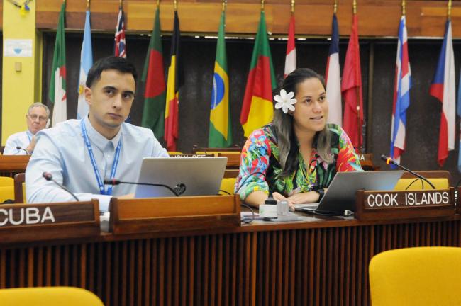 Te-Ara Henderson and Alex Herman, Cook Islands