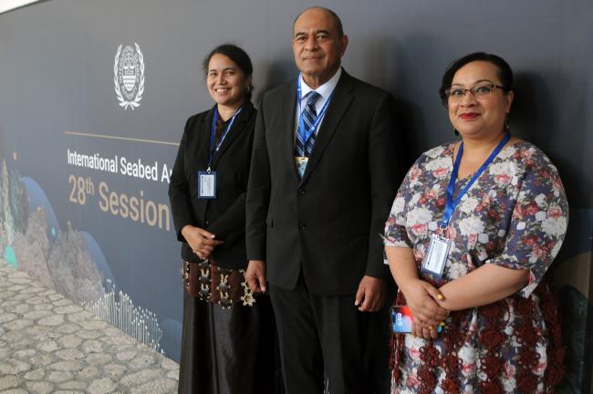 The delegation from Tonga