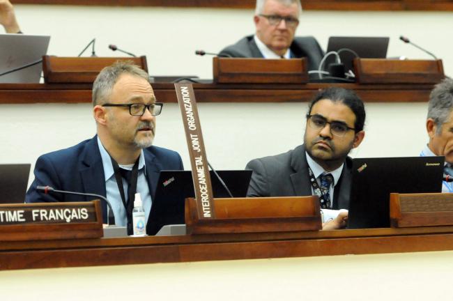 Tomasz Abramowski, Interoceanmetal Joint Organization (IOM), and Pradeep Singh, International Union for Conservation of Nature (IUCN)