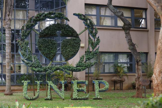 UNEP sign 