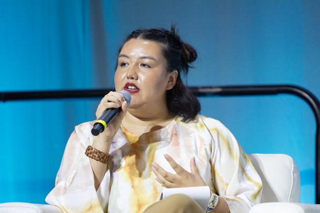 Skw'akw'as Dunstan-Moore, Indigenous Climate and Policy Advisor, VIDEA, Canada - GEF7 - 23 Aug 2023 - Photo