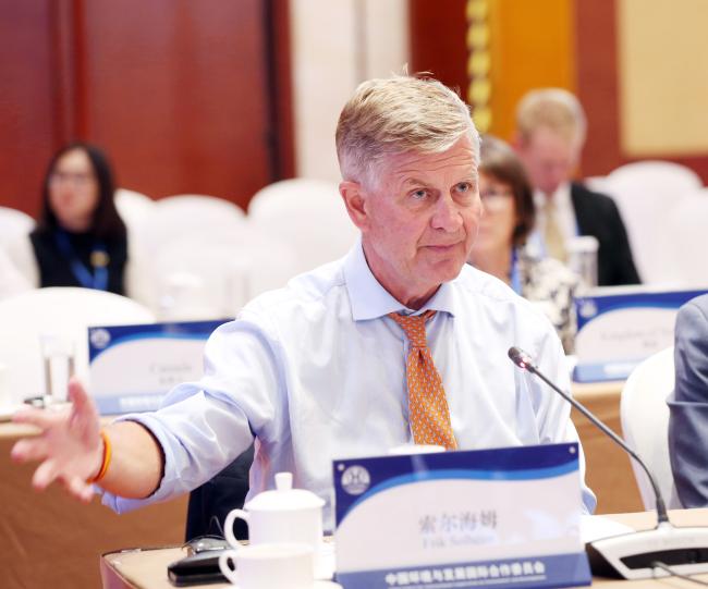 Erik Solheim, Council Member, WRI Senior Advisor - CCICED2023 - 29Aug2023 - Photo