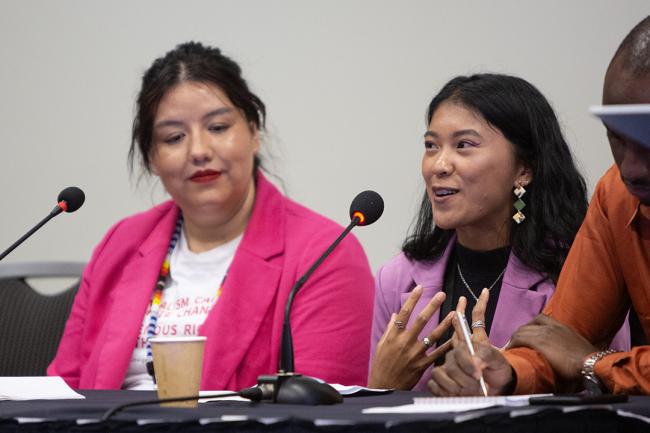 Frankie Marquez, Community and Volunteer Engagement Manager, Ocean Wise Conservation Association - GEF7 - 22 Aug 2023 - Photo