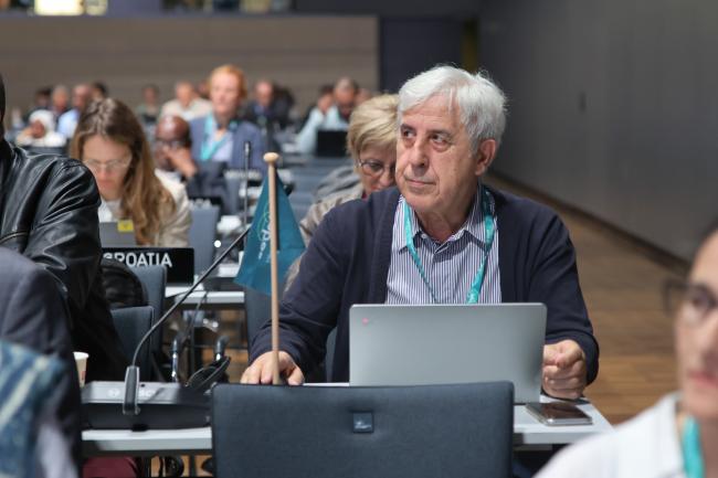 Hamid Čustović, Bosnia and Herzegovina, reporting back from the financial and budget contact group 