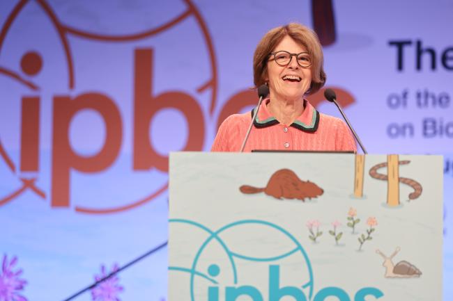    IPBES Executive Secretary Anne Larigauderie 