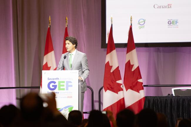 Justin Trudeau, Prime Minister, Canada 1 - GEF7 - 25 Aug 2023 - Photo