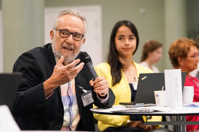 Pedro Arrojo-Aguodo, Special Rapporteur on the rights to water and sanitation - UNWATER38 - 19Aug2023 - Photo