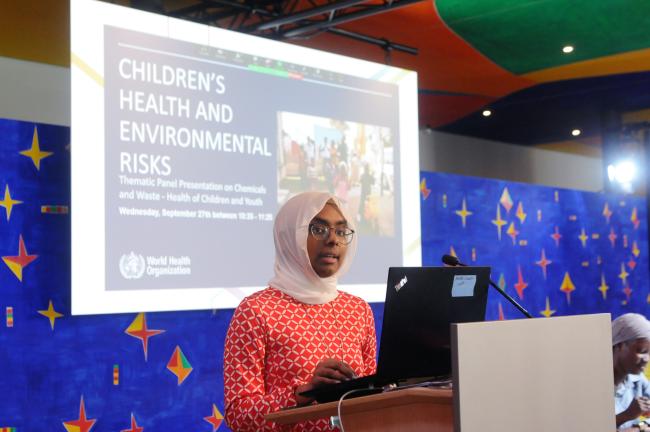 Afra Farveen, Environmental Youth Activist, and Environmental Science Graduate at The University of Manchester