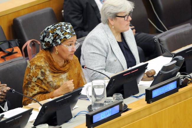 Amina Mohammed, UN Deputy Secretary-General