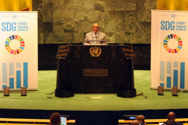 Azali Assoumani, President of the Union of Comoros