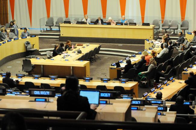 Delegates during the session on "Credibility of Net Zero through “Integrity Matters” implementation: Leadership by early movers and doers and the role of regulation"