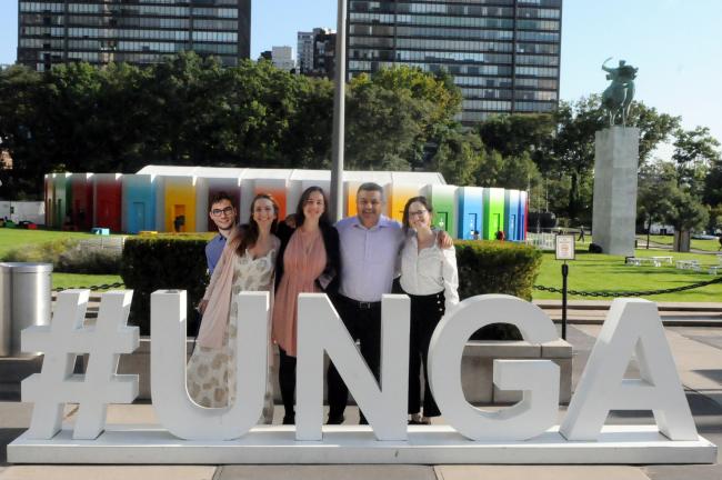 The ENB team at the UN Summits Week 2023