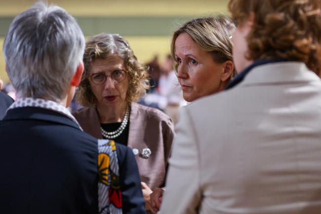 Inger Andersen, Executive Director, UNEP, and Steffi Lemke, Federal Minister for the Environment, Nature Conservation, Nuclear Safety and Consumer Protection, Germany