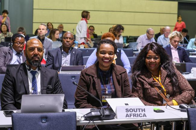 Delegates from South Africa