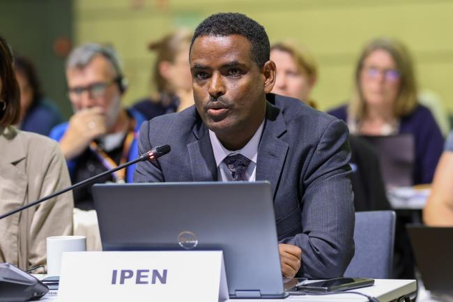 Tadesse Amera, International Pollutants Elimination Network (IPEN)