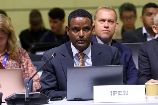 Tadesse Amera, International Pollutants Elimination Network (IPEN)