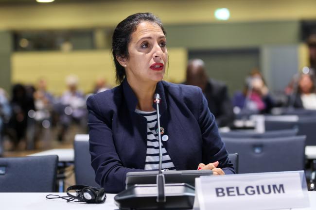 Zakia Khattabi, Minister for Climate, Environment, Sustainable Development and Green Deal, Belgium